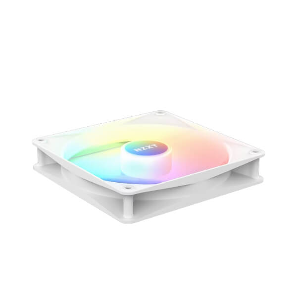 Nzxt F120 RGB Core 120mm Cabinet Fan - White (Single Pack)